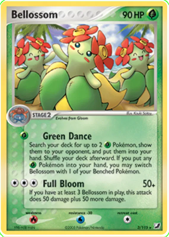 Bellossom - EX Unseen Forces #3