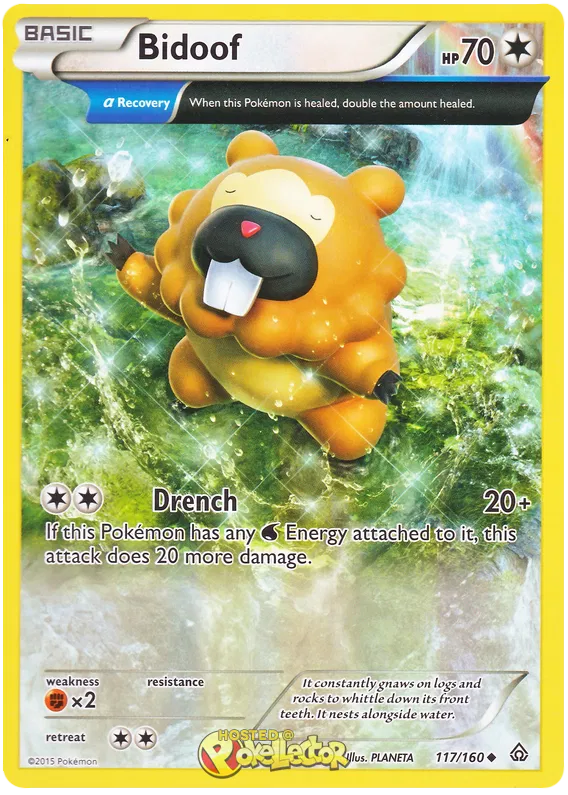 Bidoof - Primal Clash #117