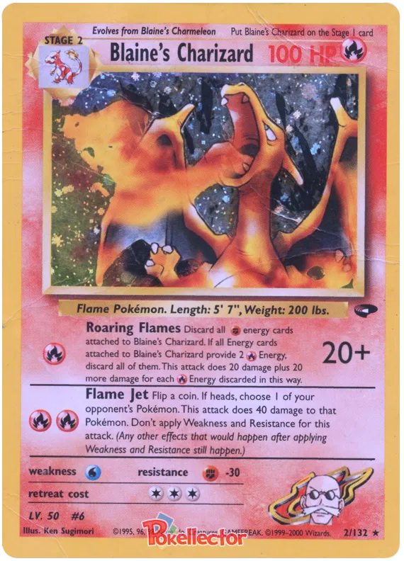 Blaine's Charizard - Gym Challenge #2