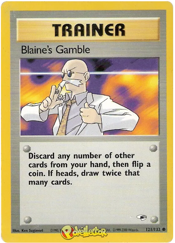 Blaine's Gamble - Gym Heroes #121