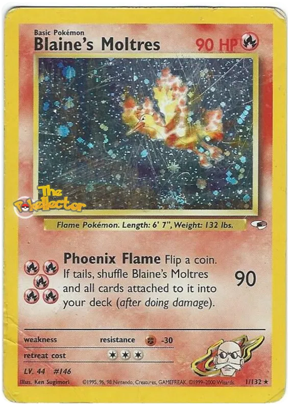 Blaine's Moltres - Gym Heroes #1