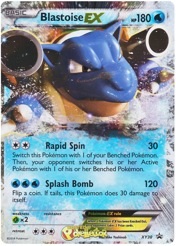 Blastoise EX - XY Promos #30