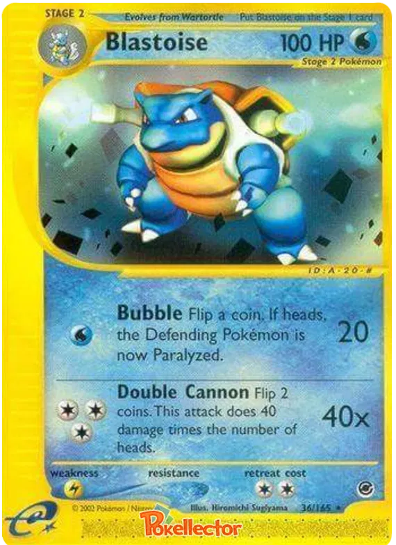 Blastoise - Expedition #36