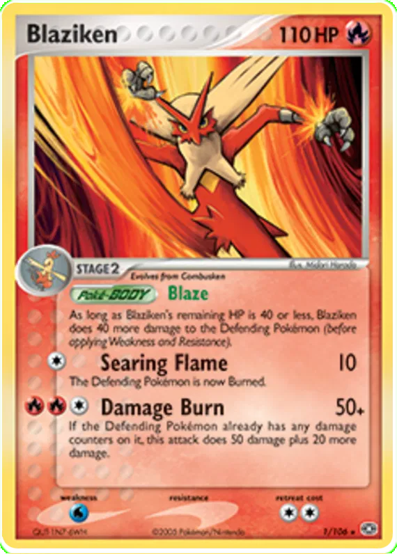 Blaziken - EX Emerald #1