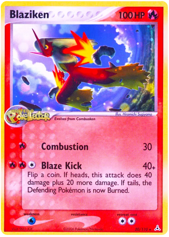 Blaziken - EX Holon Phantoms #20