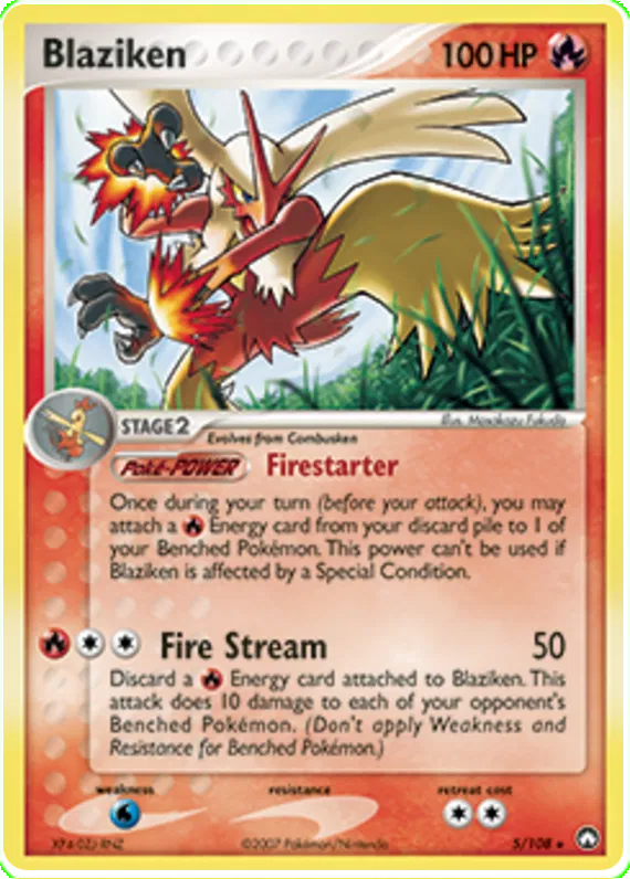 Blaziken - EX Power Keepers #5