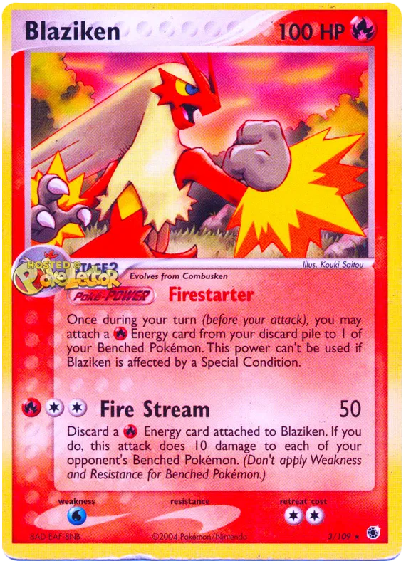 Blaziken - EX Ruby & Sapphire #3