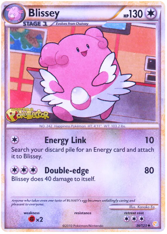 Blissey - HeartGold SoulSilver #36