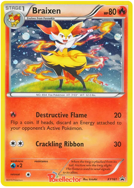 Braixen - XY Promos #161