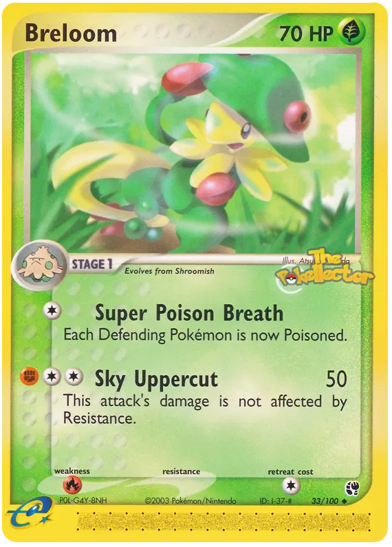 Breloom - EX Sandstorm #33