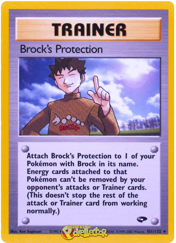 Brock's Protection - Gym Challenge #101