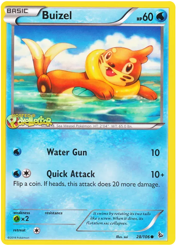 Buizel - XY Flashfire #28