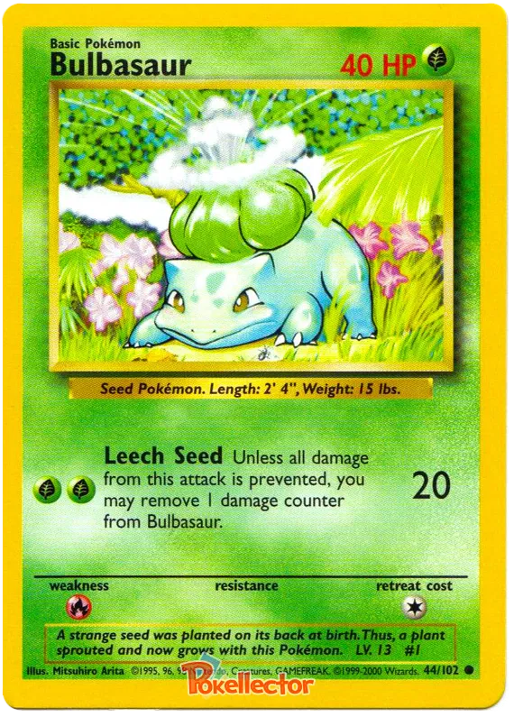 Bulbasaur - Base Set #44