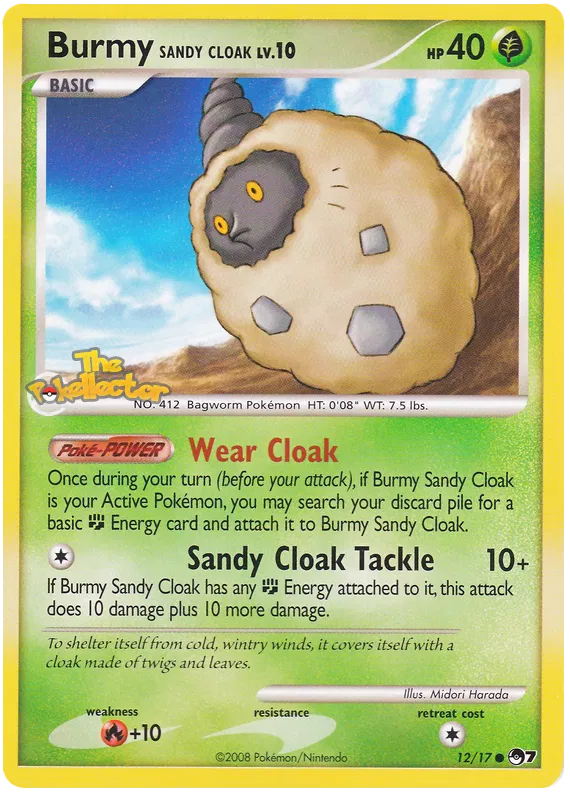 Burmy Sandy Cloak - POP Series 7 #12