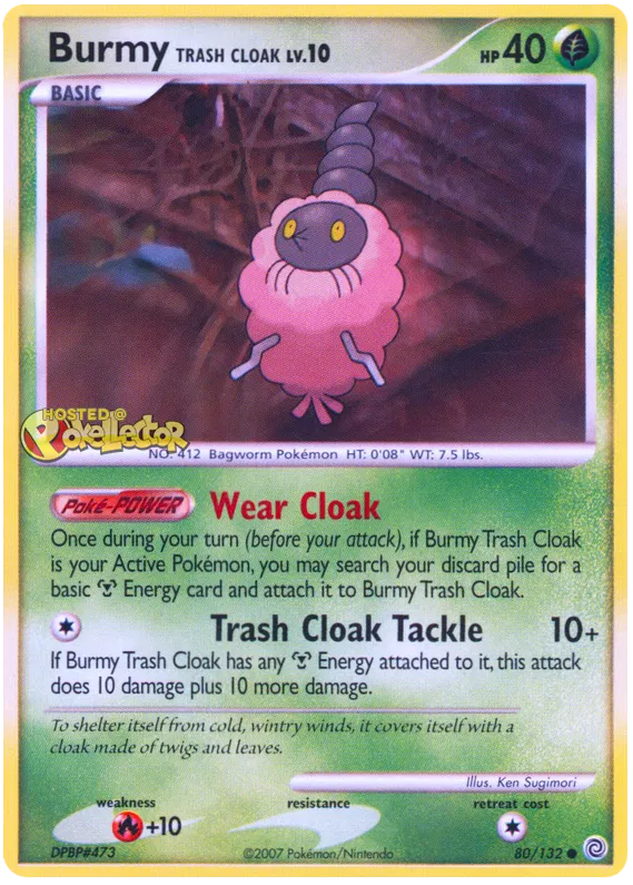 Burmy Trash Cloak - Secret Wonders #80