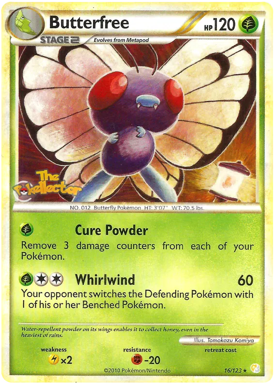 Butterfree - HeartGold SoulSilver #16