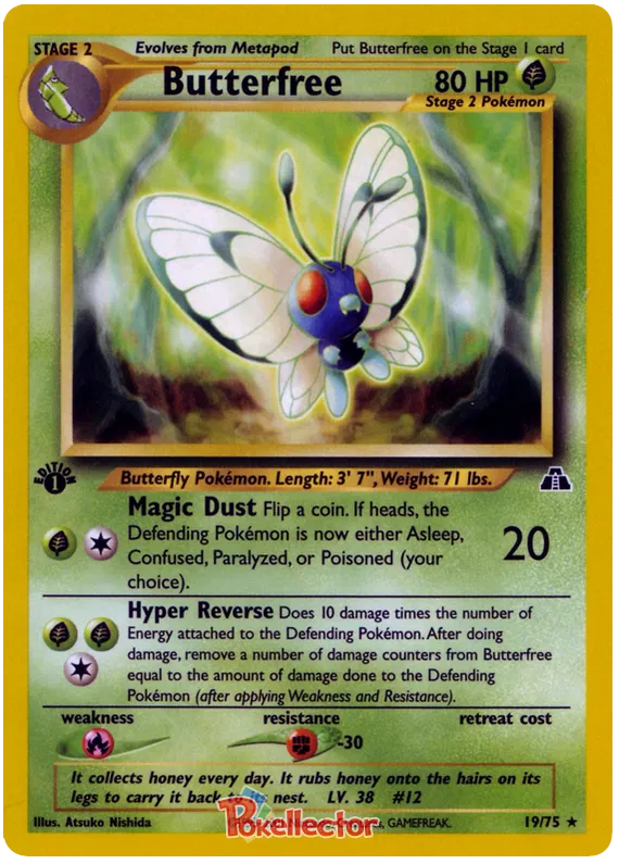 Butterfree - Neo Discovery #19