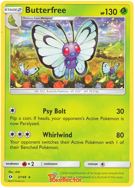 Butterfree - Sun & Moon #3