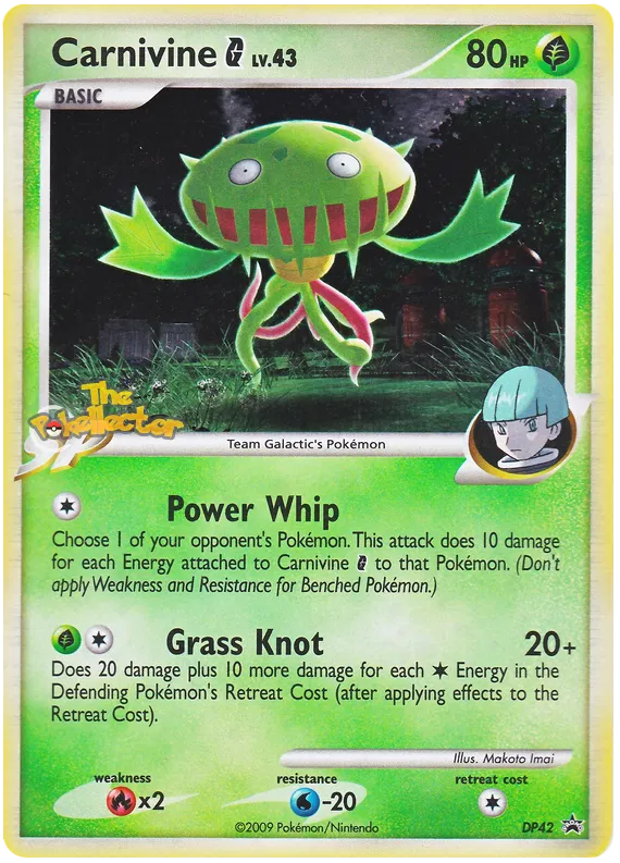 Carnivine G - DP Black Star Promos #42