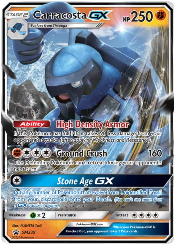 Carracosta GX - Sun & Moon Promos #239