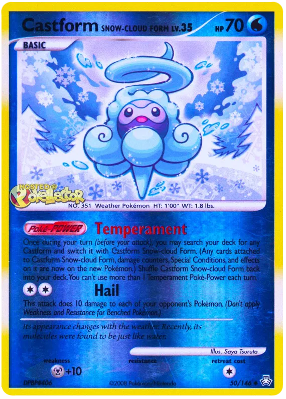 Castform Snow-Cloud Form - Legends Awakened #50