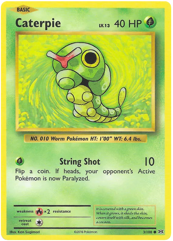 Caterpie - Evolutions #3