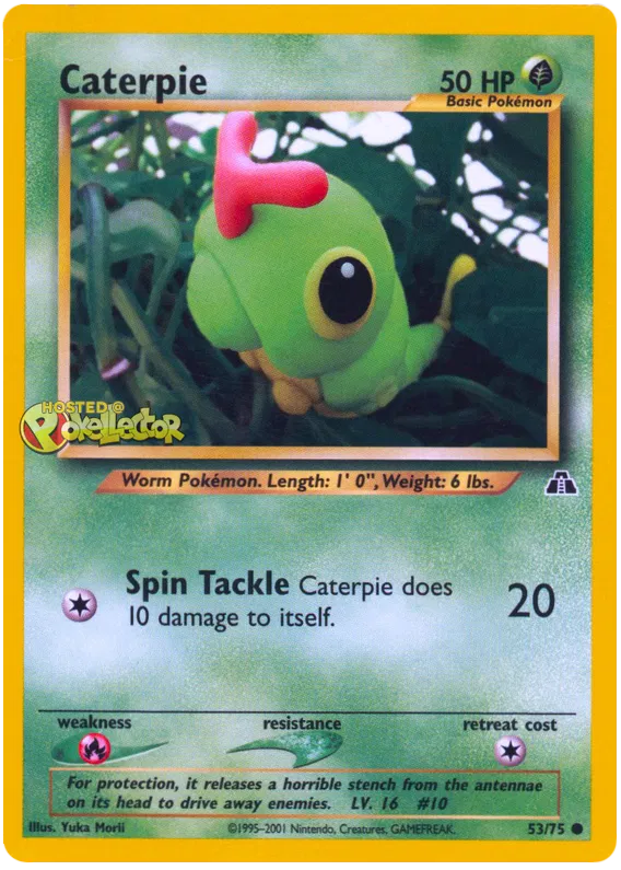 Caterpie - Neo Discovery #53