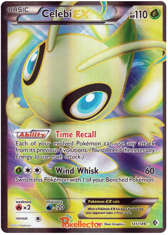 Celebi EX - Boundaries Crossed #141