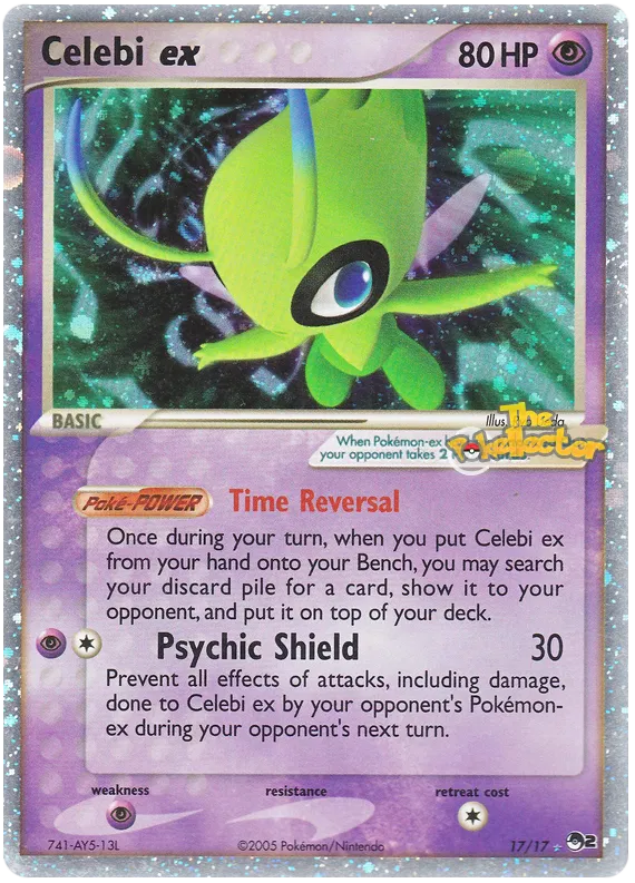 Celebi ex - POP Series 2 #17