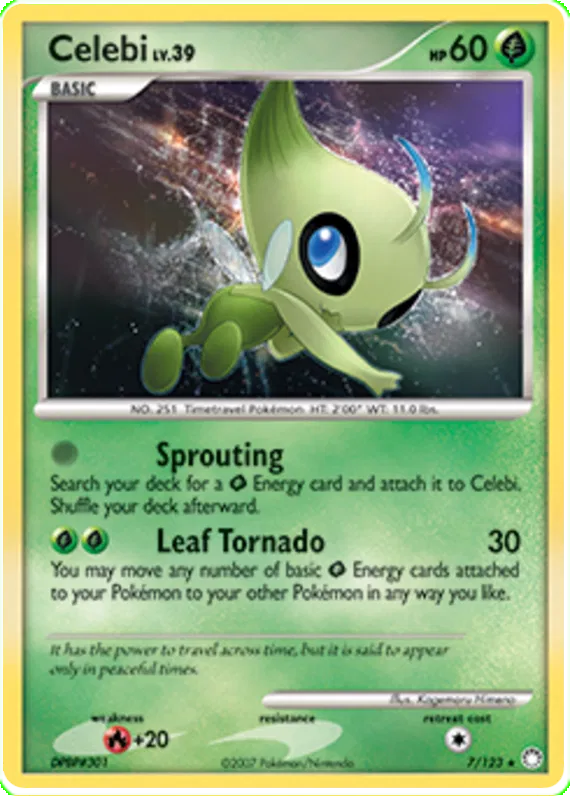 Celebi - Mysterious Treasures #7