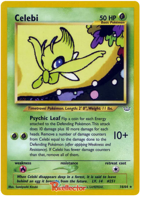 Celebi - Neo Revelation #16