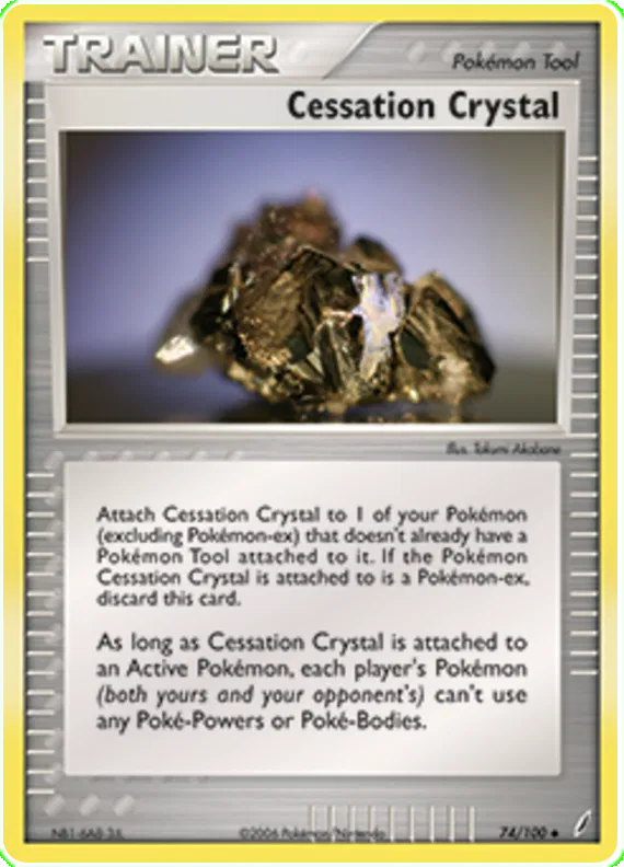 Cessation Crystal - EX Crystal Guardians #74