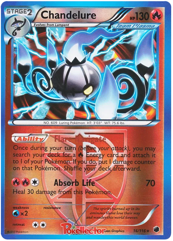 Chandelure - Plasma Freeze #16