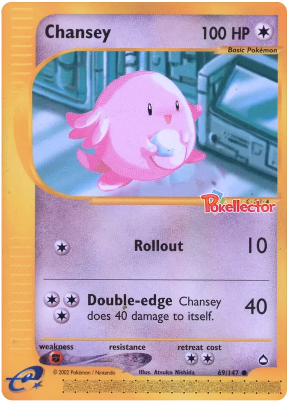 Chansey - Aquapolis #69