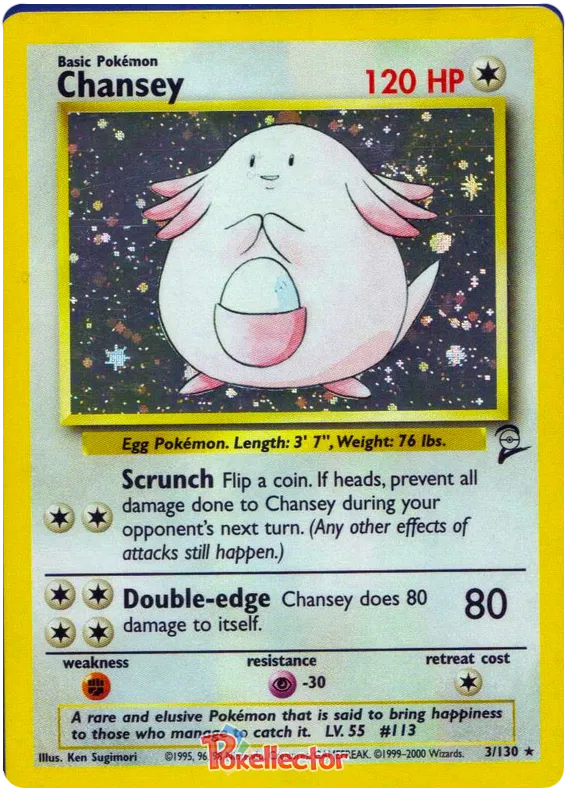 Chansey - Base Set 2 #3