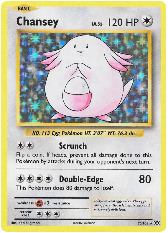 Chansey - Evolutions #70