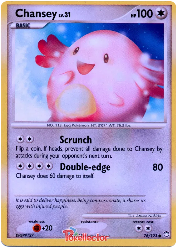 Chansey - Mysterious Treasures #76