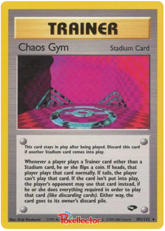 Chaos Gym - Gym Challenge #102