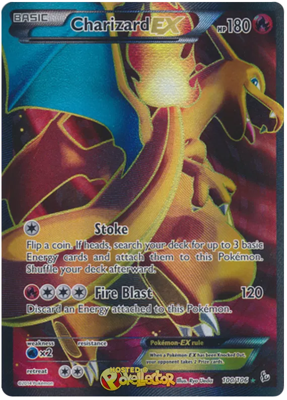 Charizard EX - XY Flashfire #100