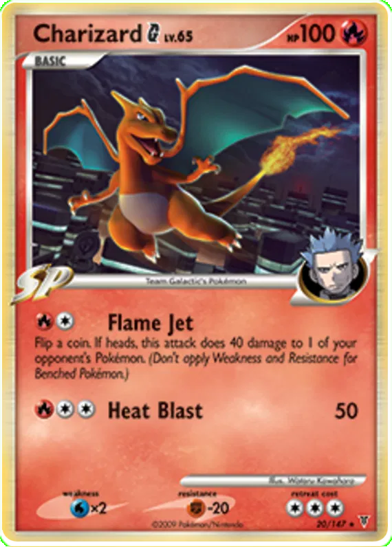 Charizard G - Platinum - Supreme Victors #20