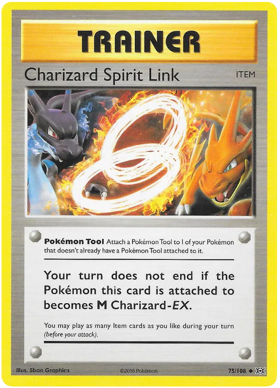 Charizard Spirit Link - Evolutions #75