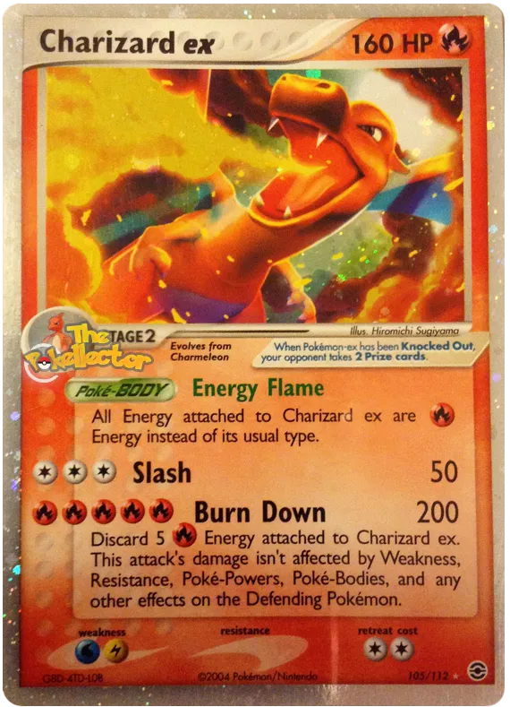 Charizard ex - EX FireRed & LeafGreen #105