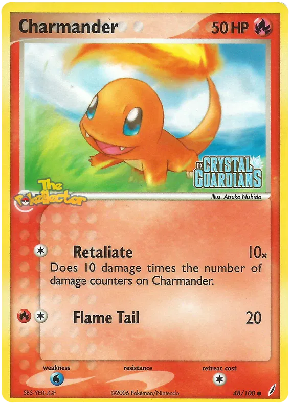 Charmander - EX Crystal Guardians #48