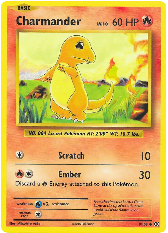 Charmander - Evolutions #9