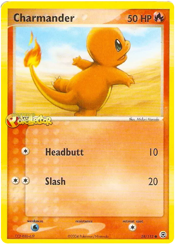 Charmander - EX FireRed & LeafGreen #58