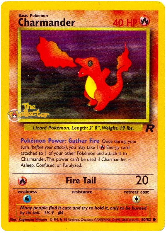 Charmander - Team Rocket #50