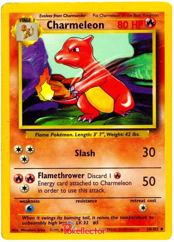 Charmeleon - Base Set #24