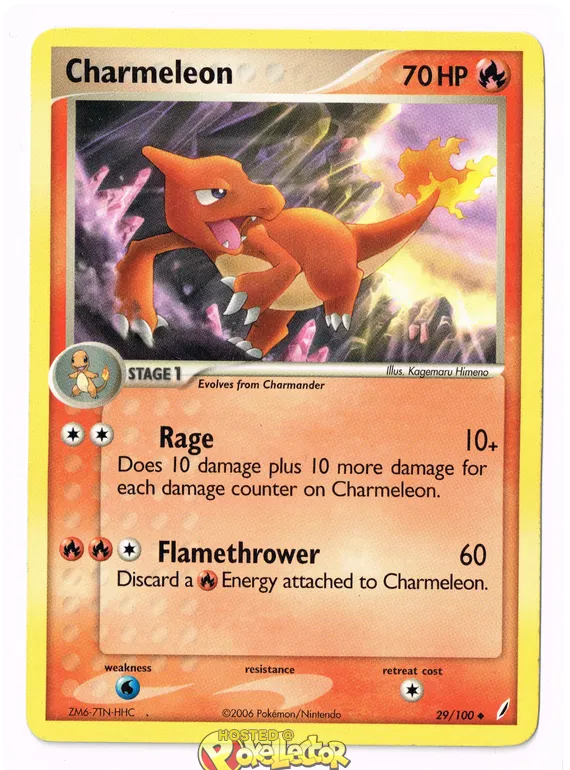 Charmeleon - EX Crystal Guardians #29