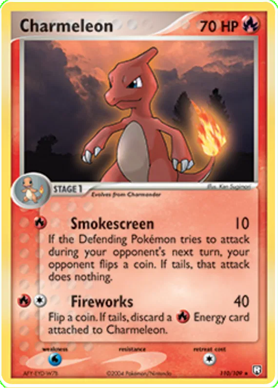 Charmeleon - EX Team Rocket Returns #110