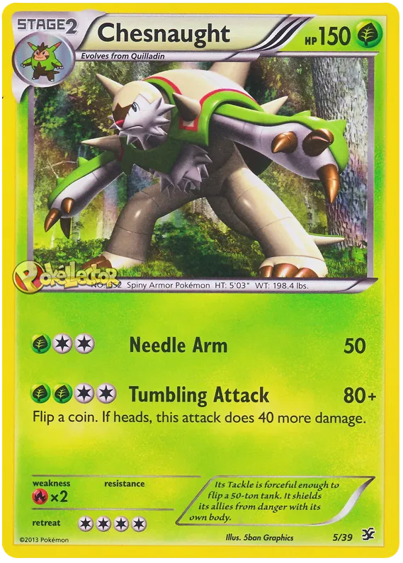 Chesnaught - Kalos Starter Set #5